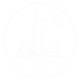 biblioteca fiapas logo blanco