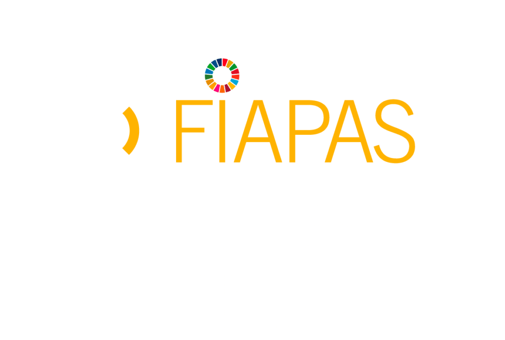 biblioteca fiapas logo blanco